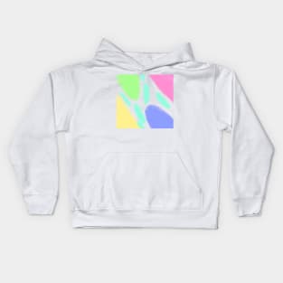 Colorful watercolor abstract texture art design Kids Hoodie